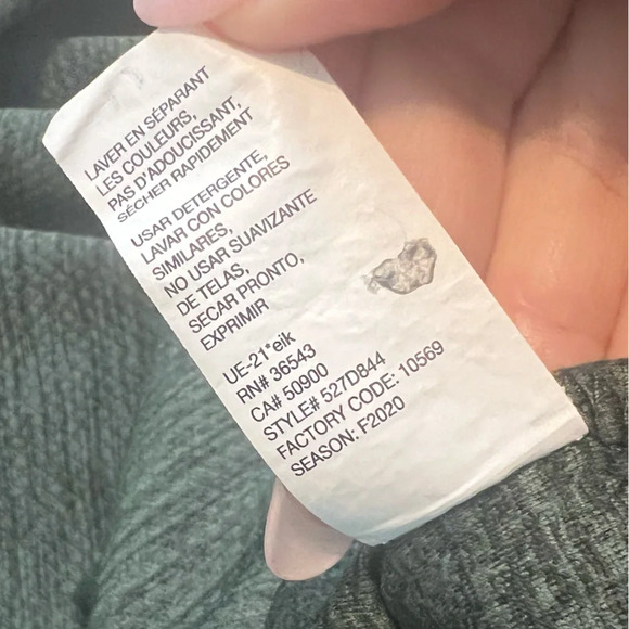 Men’s G.H. Bass & Co Athletic 1/4 Zip Pullover Jacket Lg Heathered Green 2 Tone - Picture 8 of 10